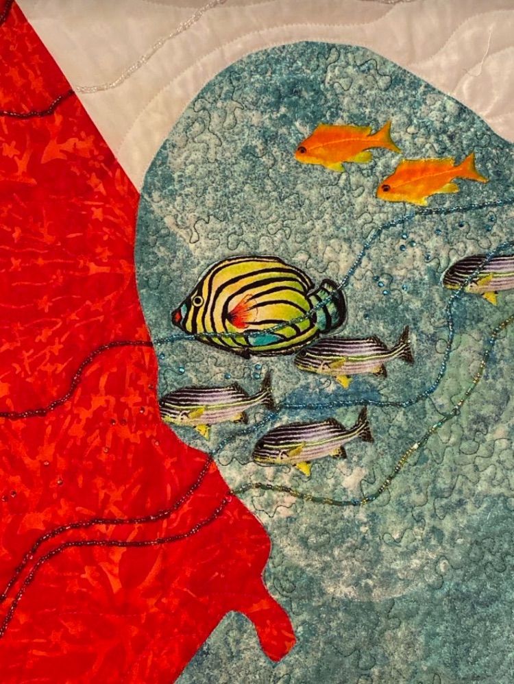 "Envision" by Sylvia Starr Clary - Detail 2